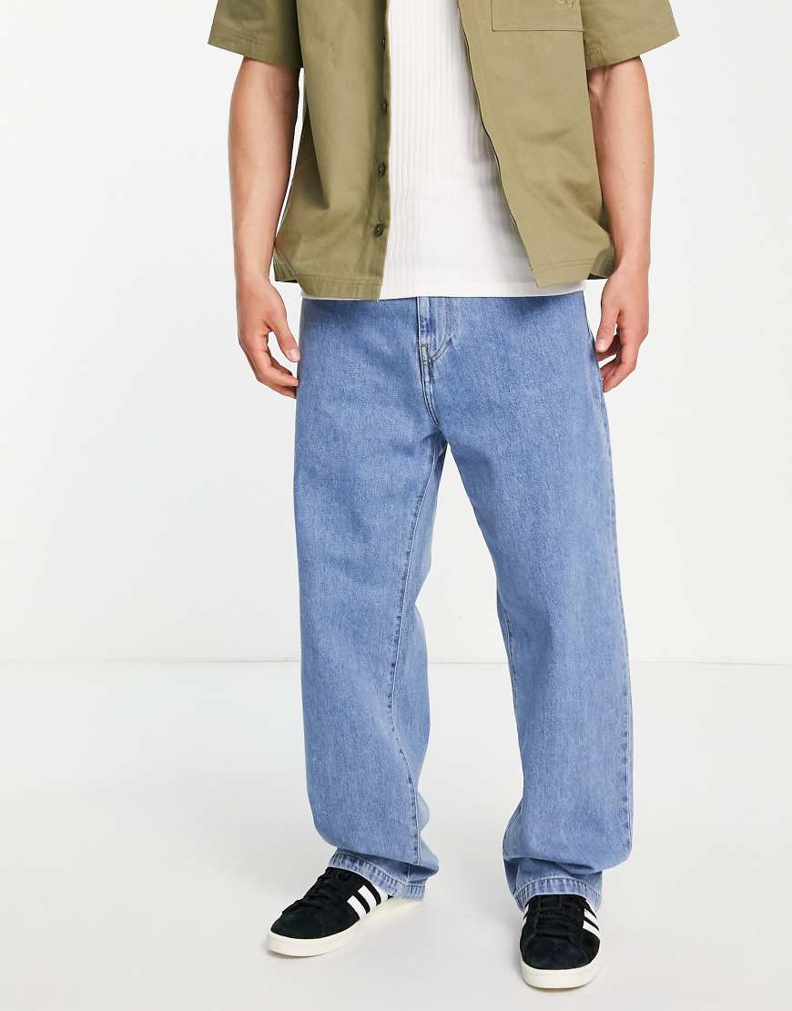 Carhartt WIP - Landon - Legere Jeans in blauer Waschung mit schmal zulaufendem Schnitt von Carhartt WIP