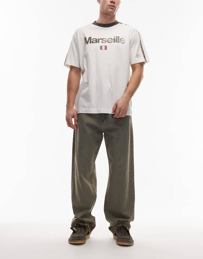 Carhartt WIP - Landon - Locker sitzende Jeans in grauer Vintage-Waschung von Carhartt WIP