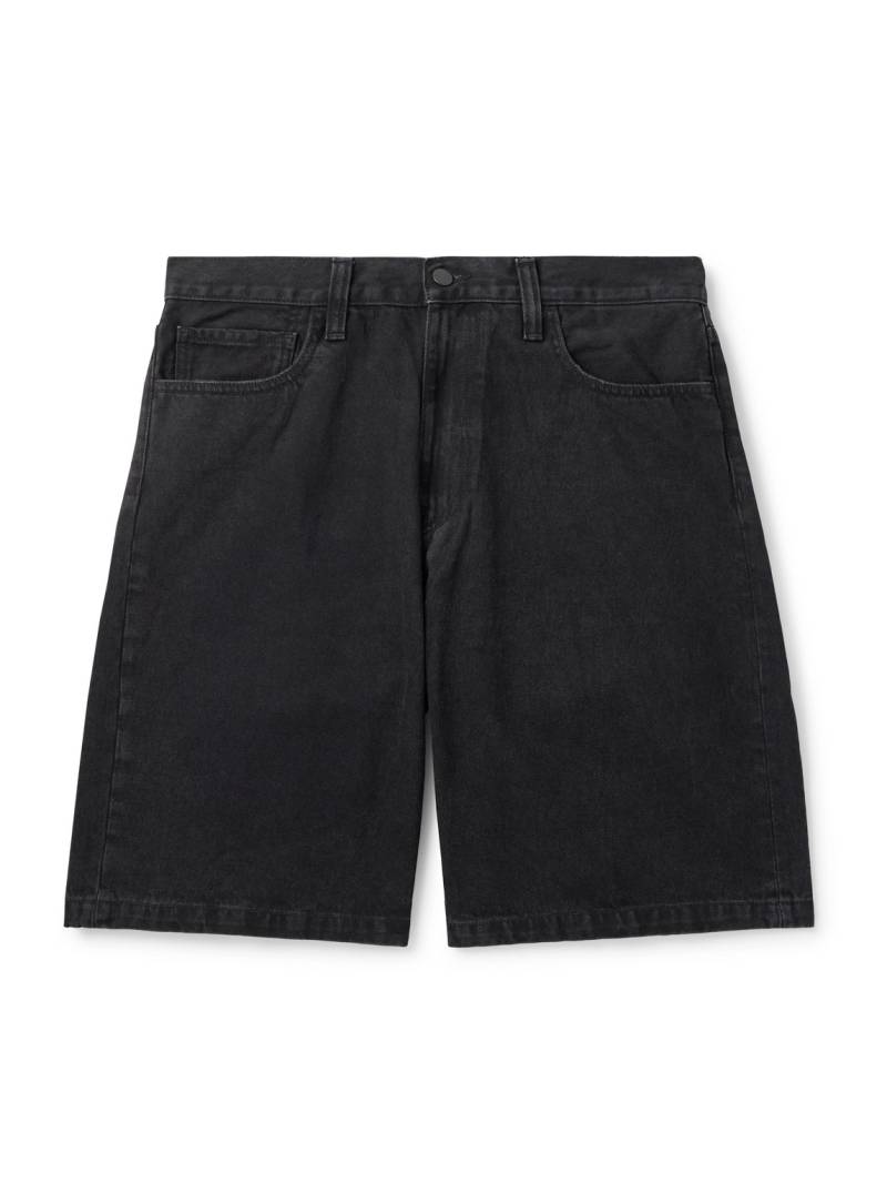 Carhartt WIP - Landon Wide-Leg Denim Shorts - Men - Black - UK/US 30 von Carhartt WIP