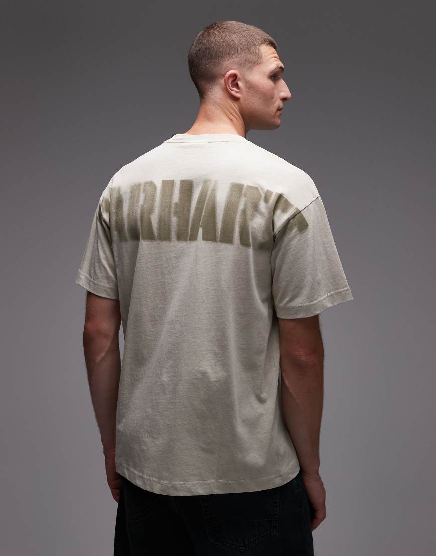 Carhartt WIP - Locker sitzendes, robustes T-Shirt in Beige-Neutral von Carhartt WIP