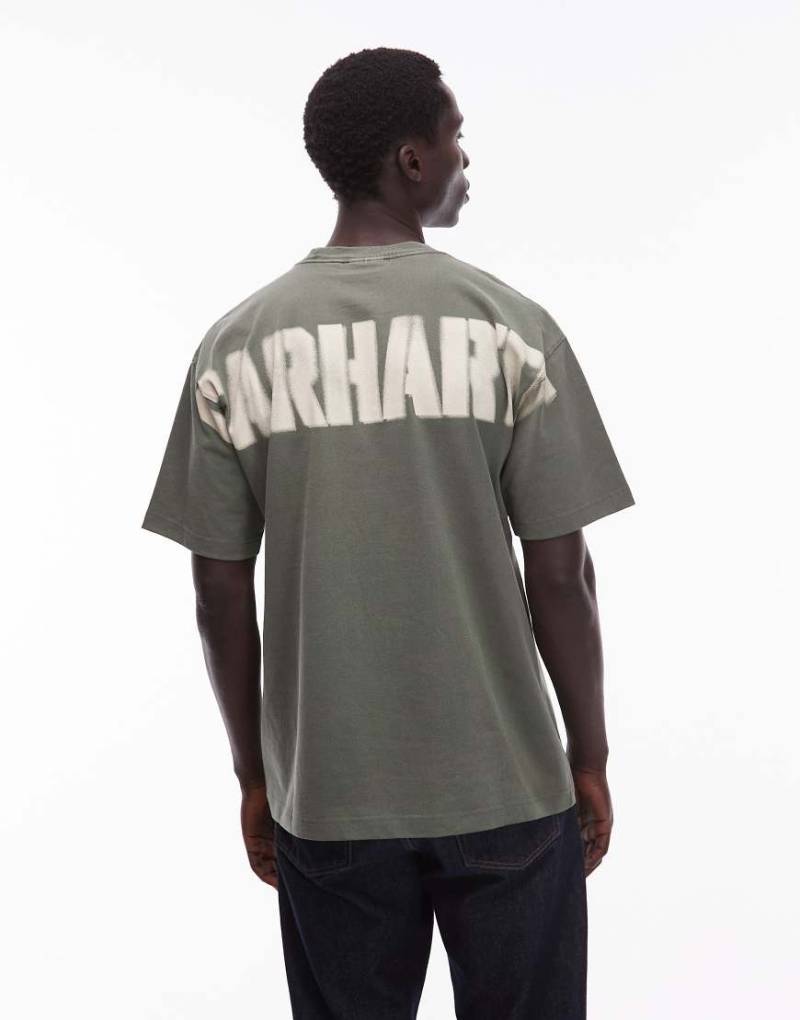 Carhartt WIP - Locker sitzendes, robustes T-Shirt in Khaki-Grün von Carhartt WIP