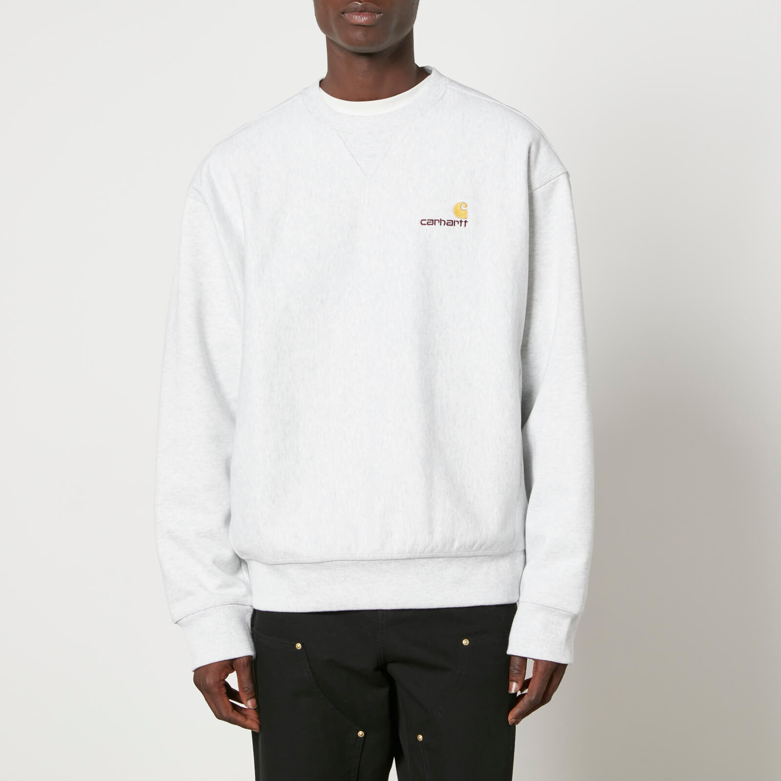 Carhartt WIP American Script Cotton-Blend Jersey Sweatshirt - XXL von Carhartt WIP