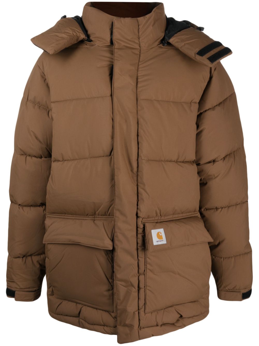 Carhartt WIP Gefütterte Milter Regenjacke - Braun von Carhartt WIP