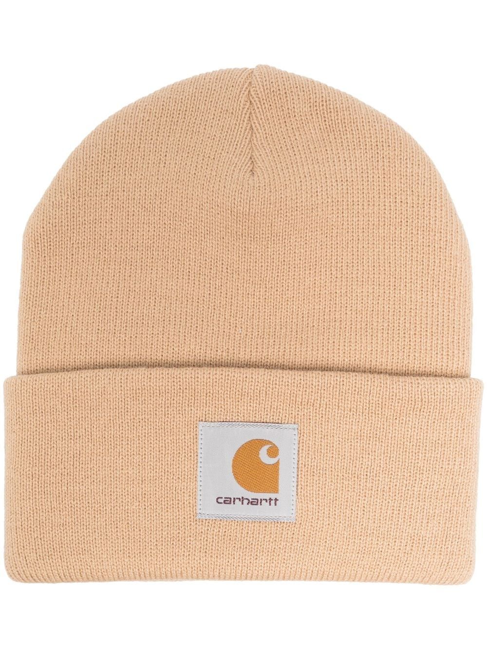 Carhartt WIP Mütze mit Logo-Patch - Nude von Carhartt WIP