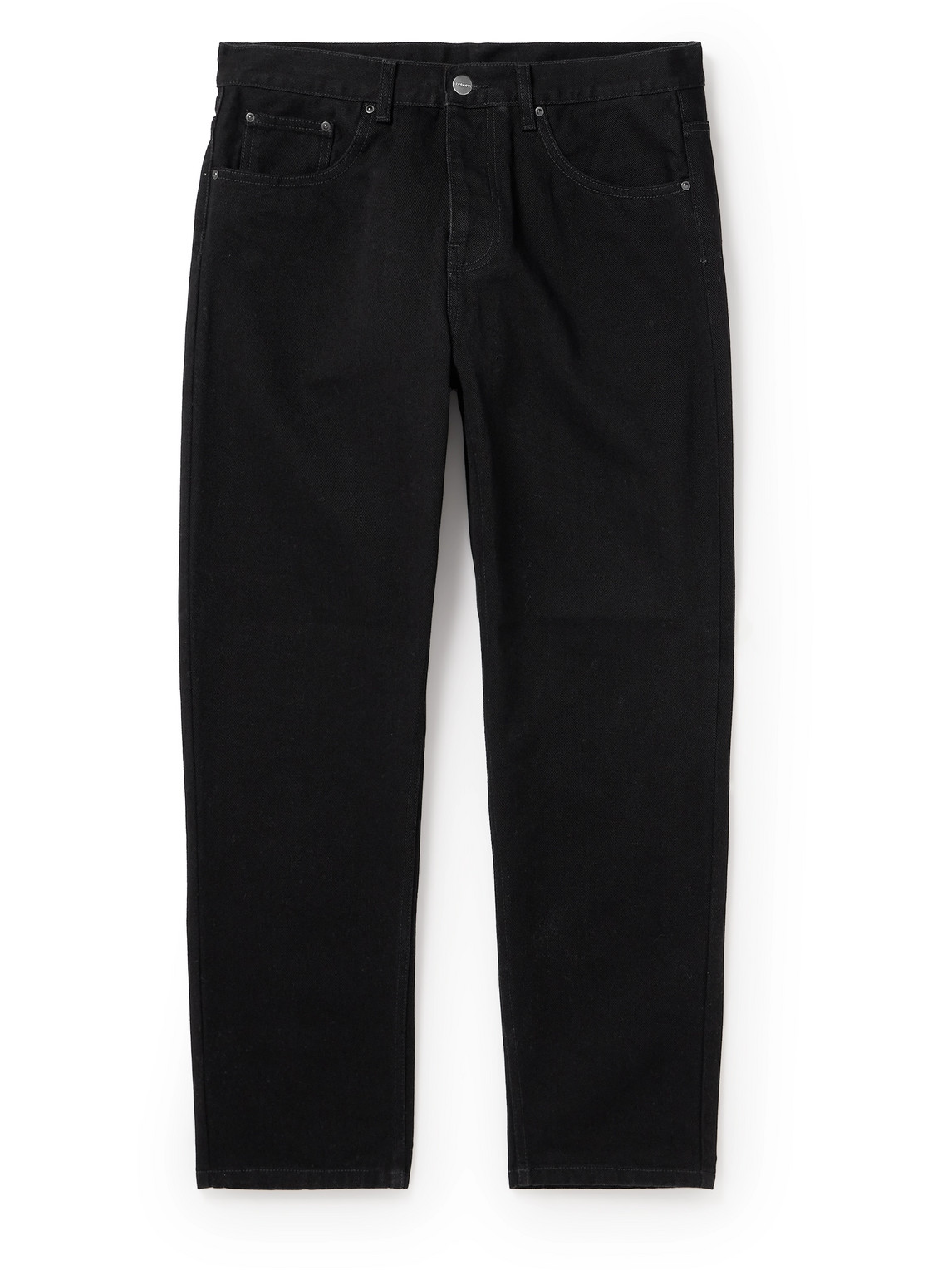 Carhartt WIP - Newel Tapered Logo-Appliquéd Organic Jeans - Men - Black - UK/US 30 von Carhartt WIP