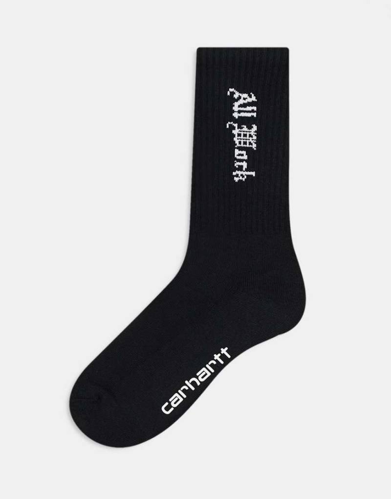 Carhartt WIP - No Play - Schwarze Socken von Carhartt WIP