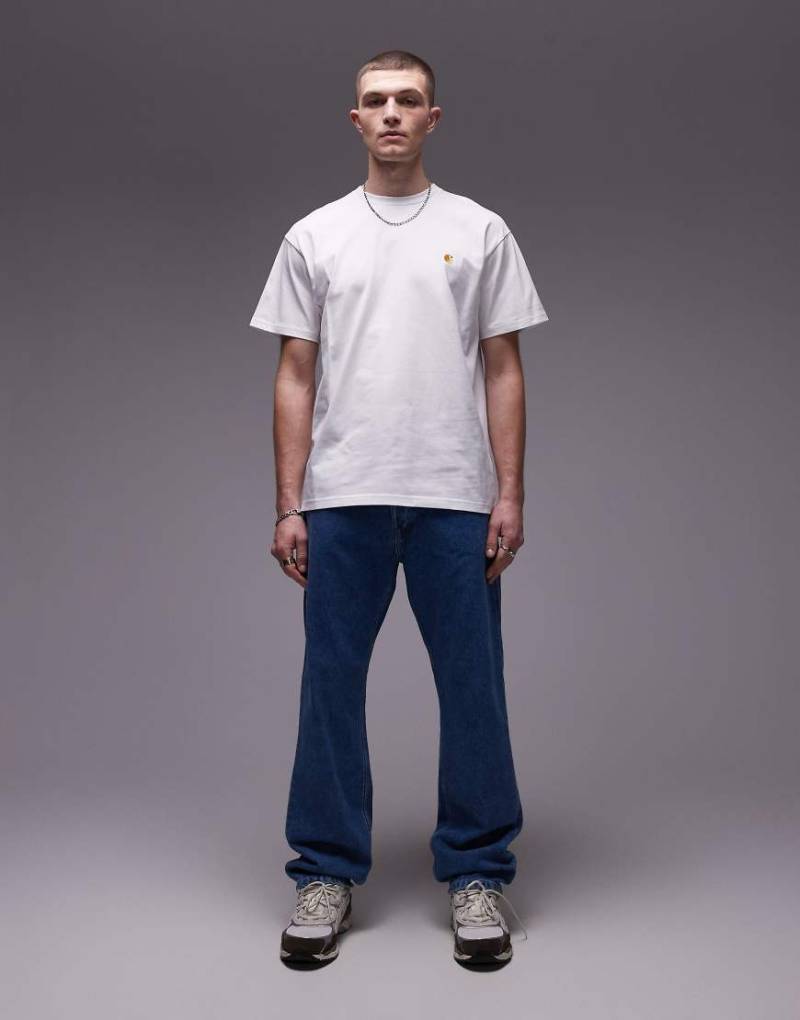Carhartt WIP - Nolan - Gerade, locker geschnittene Jeans in blauer Waschung von Carhartt WIP