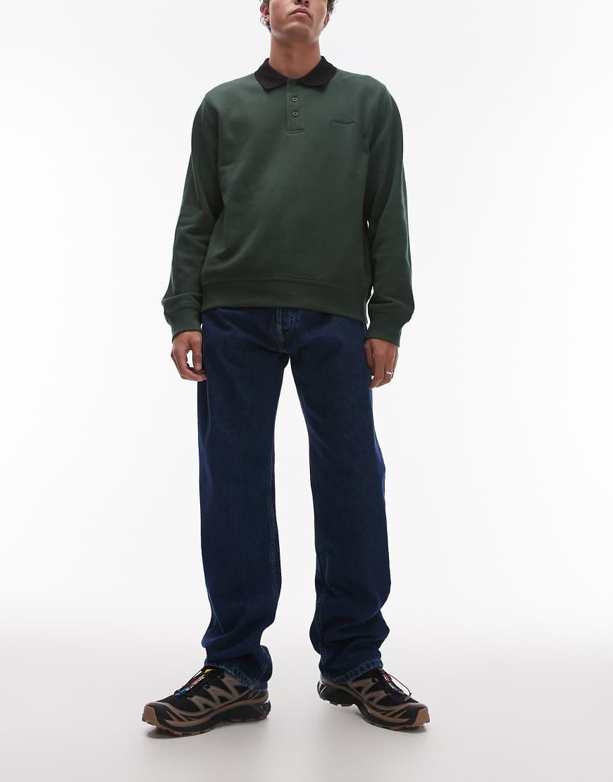 Carhartt WIP - Nolan - Gerade geschnittene Jeans in blauer Waschung von Carhartt WIP