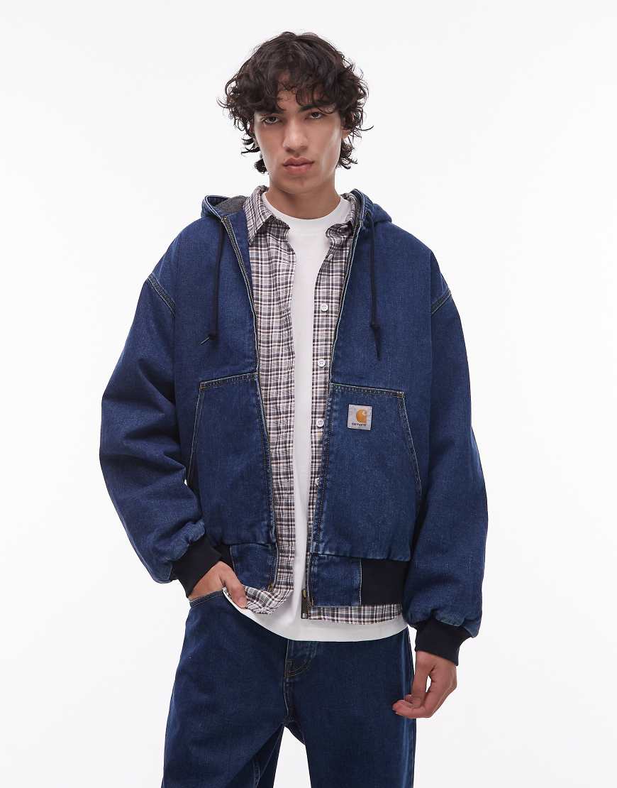 Carhartt WIP - OG Active - Jacke aus blauem Denim von Carhartt WIP