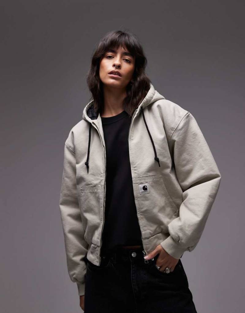 Carhartt WIP - OG Active - Jacke in verwaschenem Beige-Neutral von Carhartt WIP