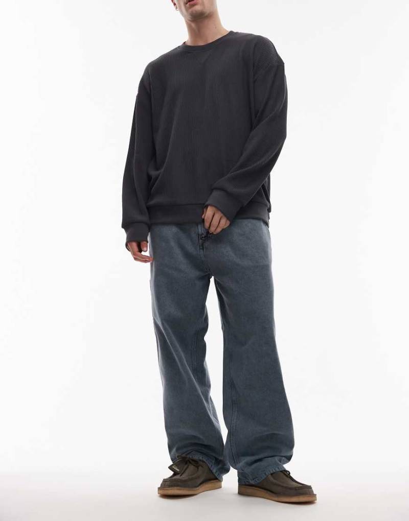 Carhartt WIP - OG - Locker sitzende Jeans in Blue-Fog-Waschung mit nicht verstärkter Kniepartie und geradem Schnitt-Blau von Carhartt WIP