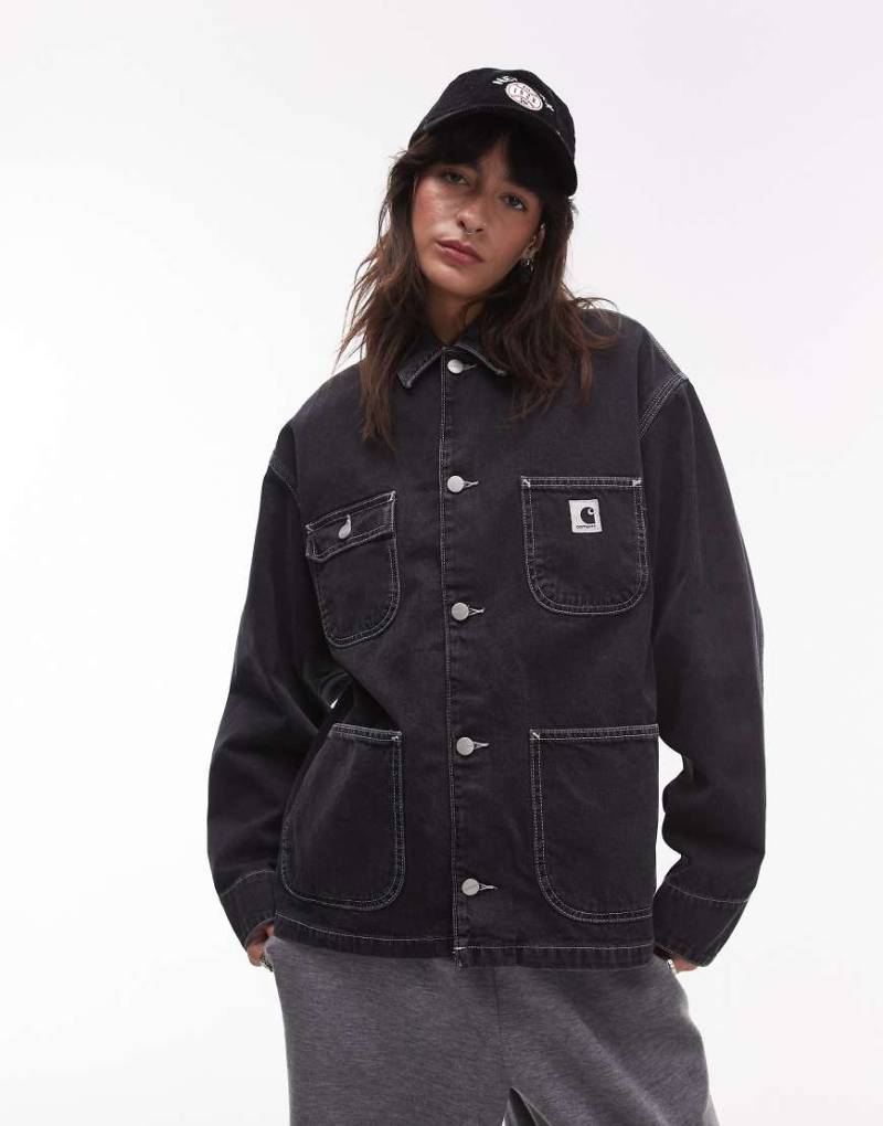 Carhartt WIP - OG Michigan - Jeansjacke in Schwarz von Carhartt WIP