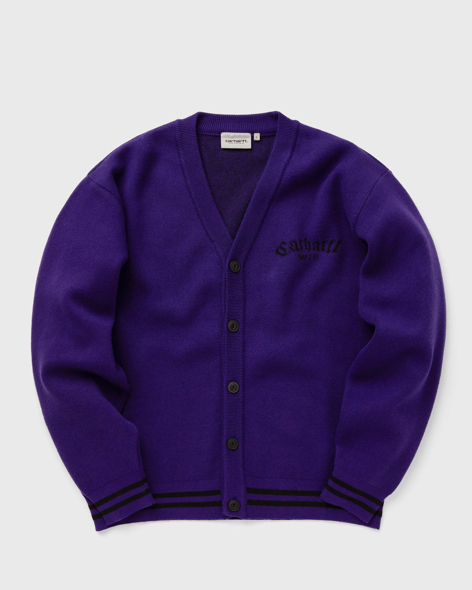 Carhartt WIP Onyx Cardigan men Zippers & Cardigans purple in Größe:L von Carhartt WIP