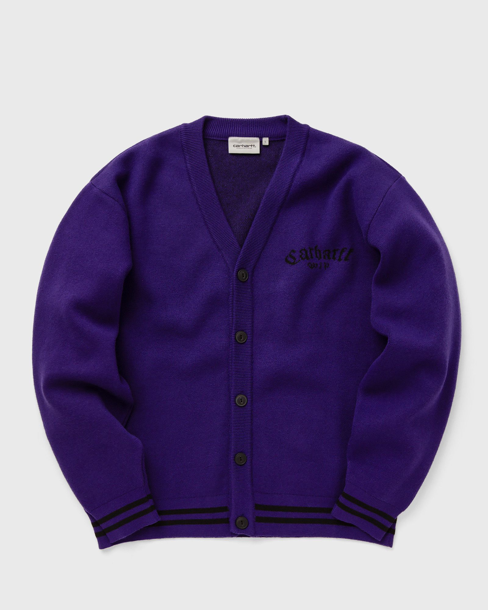 Carhartt WIP Onyx Cardigan men Zippers & Cardigans purple in Größe:M von Carhartt WIP