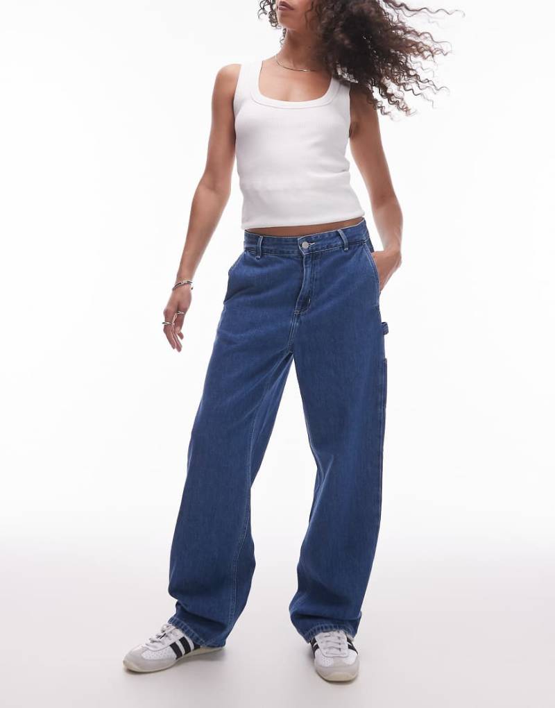 Carhartt WIP - Pierce - Gerade geschnittene Jeans in blauer Waschung von Carhartt WIP