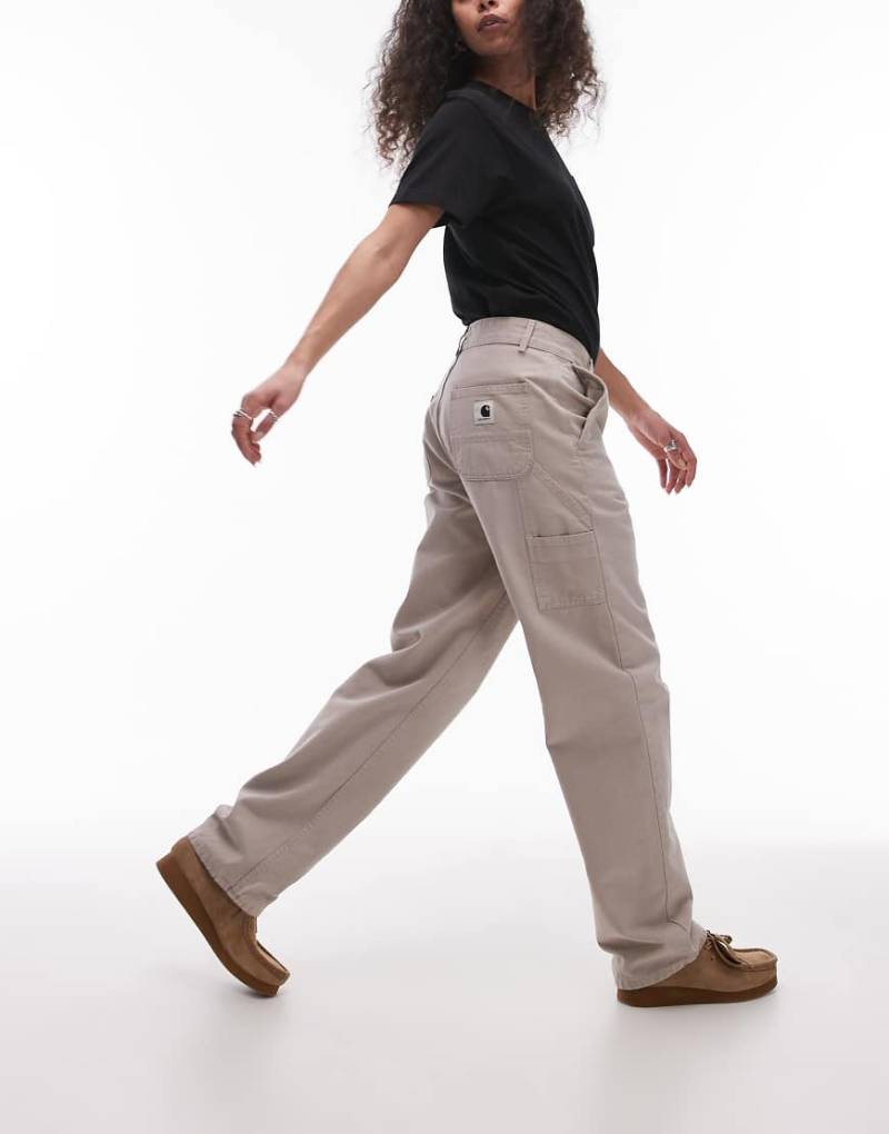 Carhartt WIP - Pierce - Hose in gedämpftem Beige-Neutral von Carhartt WIP