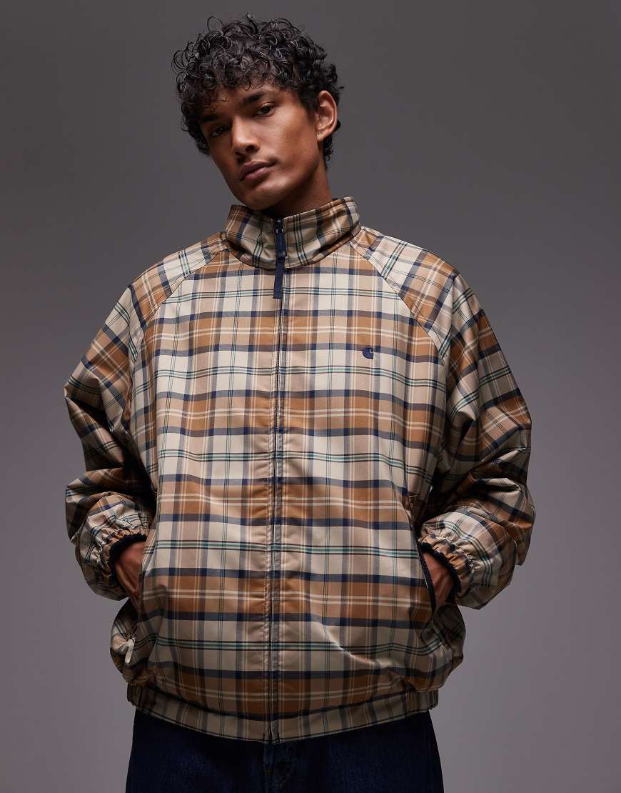 Carhartt WIP - Planer - Wendejacke in kariertem Cremeweiß-Neutral Carhartt WIP - Planer - Wendejacke in kariertem Cremeweiß-Neutral von Carhartt WIP
