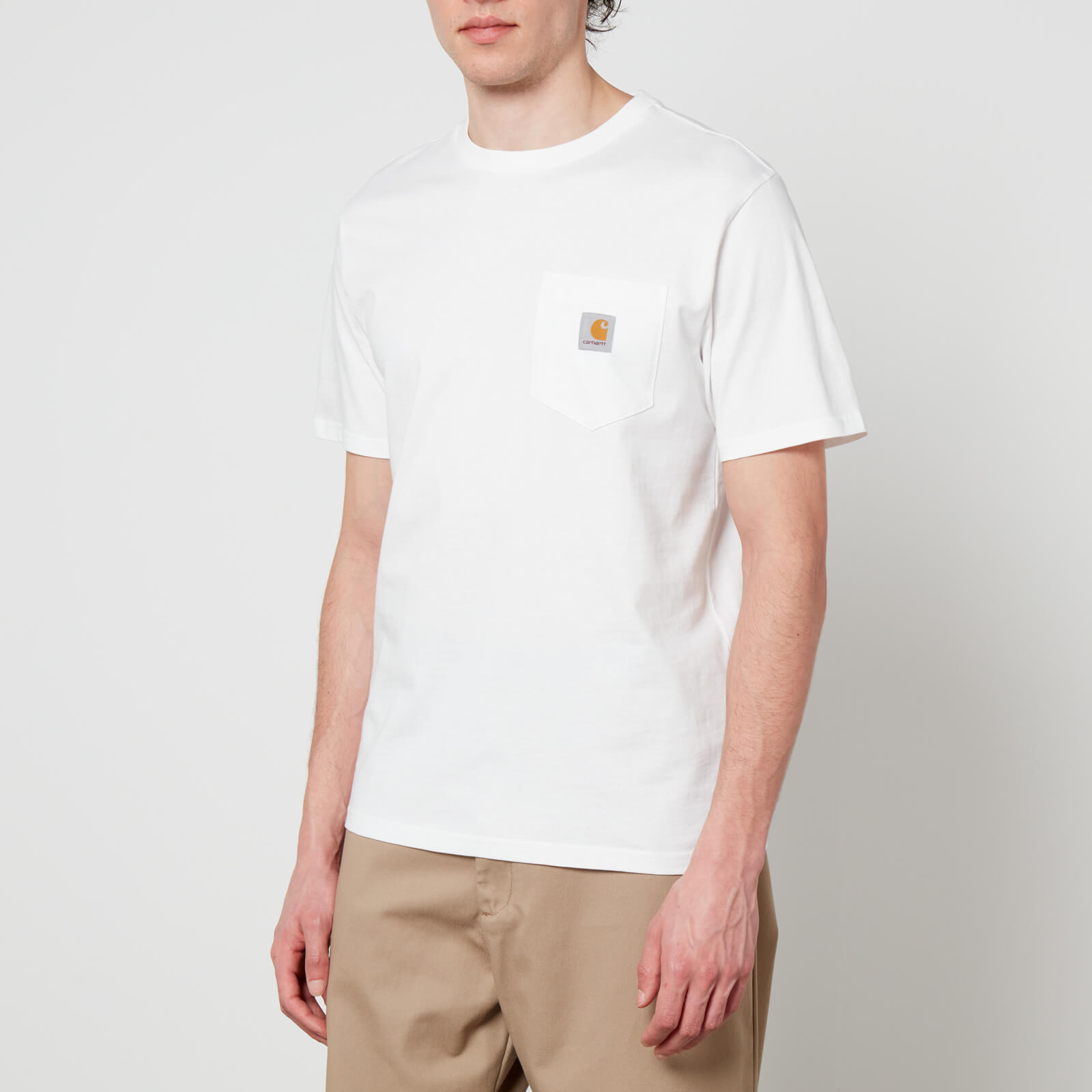 Carhartt WIP Pocket Cotton T-Shirt - M von Carhartt WIP