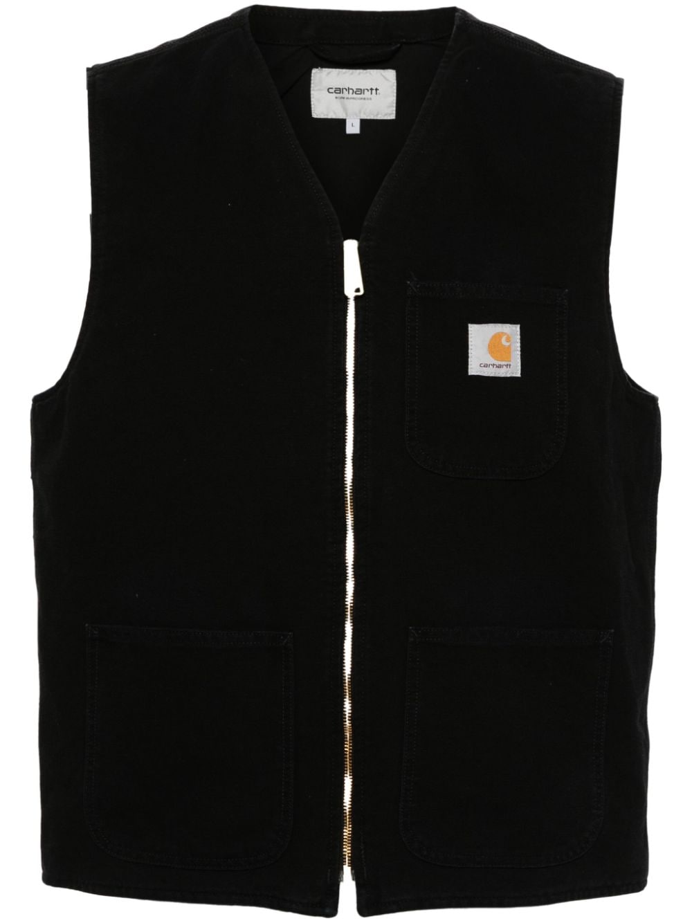 Carhartt WIP Pullunder mit Logo-Applikation - Schwarz von Carhartt WIP