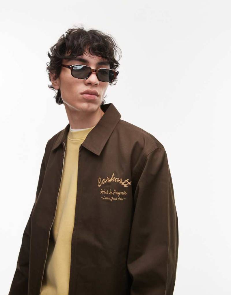 Carhartt WIP - Racer Module - Jacke in Braun von Carhartt WIP