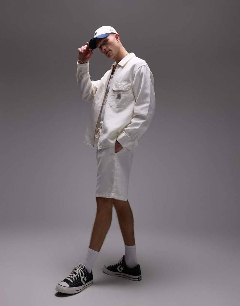 Carhartt WIP - Rainer - Shorts in Wollweiß von Carhartt WIP