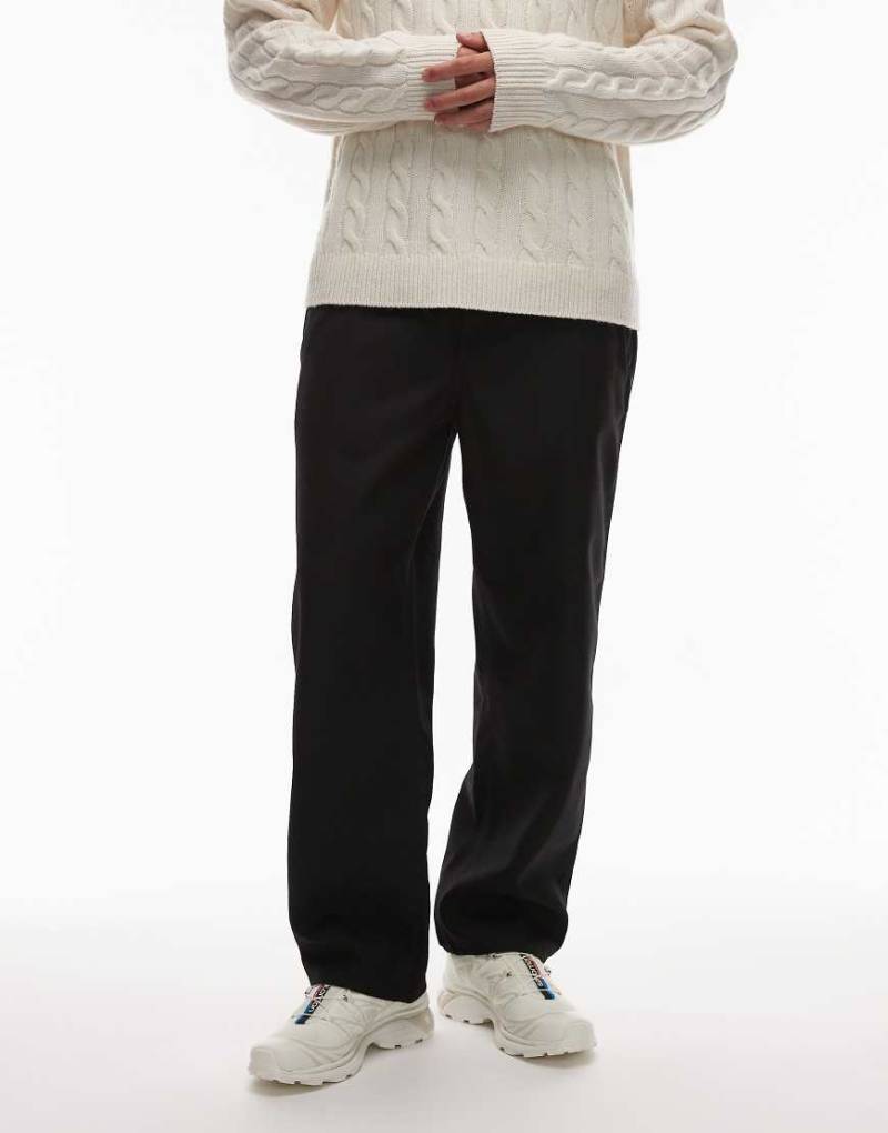 Carhartt WIP - Ray - Weite Hose aus Twill in Schwarz von Carhartt WIP