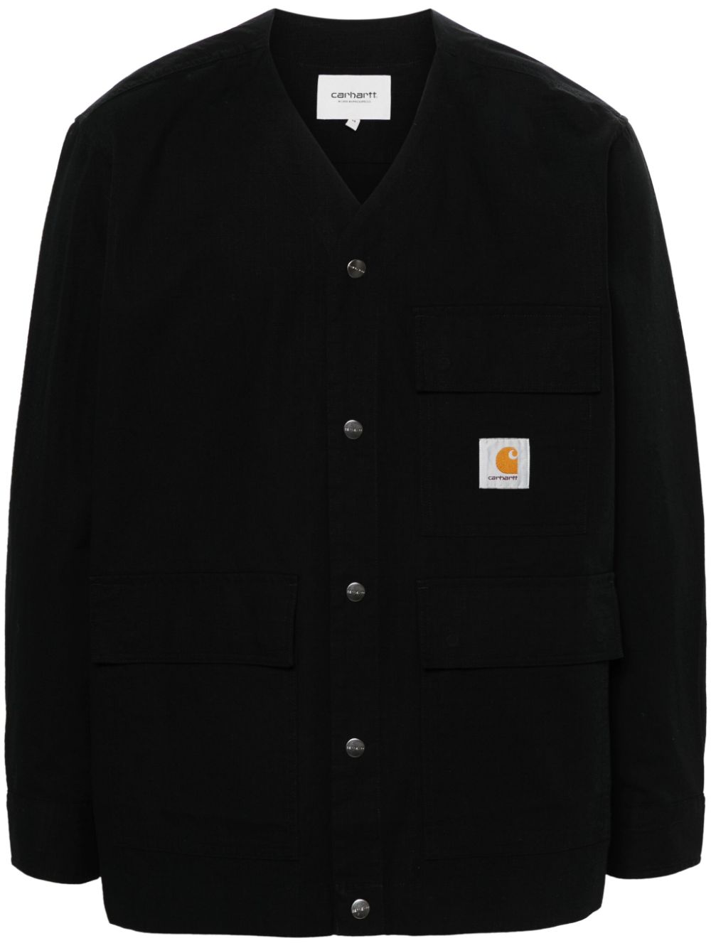 Carhartt WIP Ripstop-Hemd mit Logo-Applikation - Schwarz von Carhartt WIP