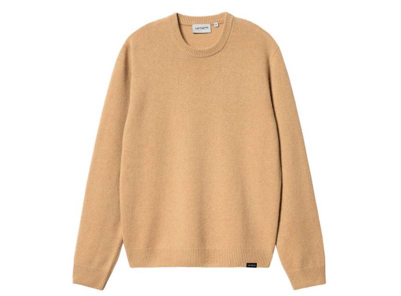 Carhartt WIP Rundhalspullover Carhartt WIP Alten Sweater Herren Peanut Beige von Carhartt WIP