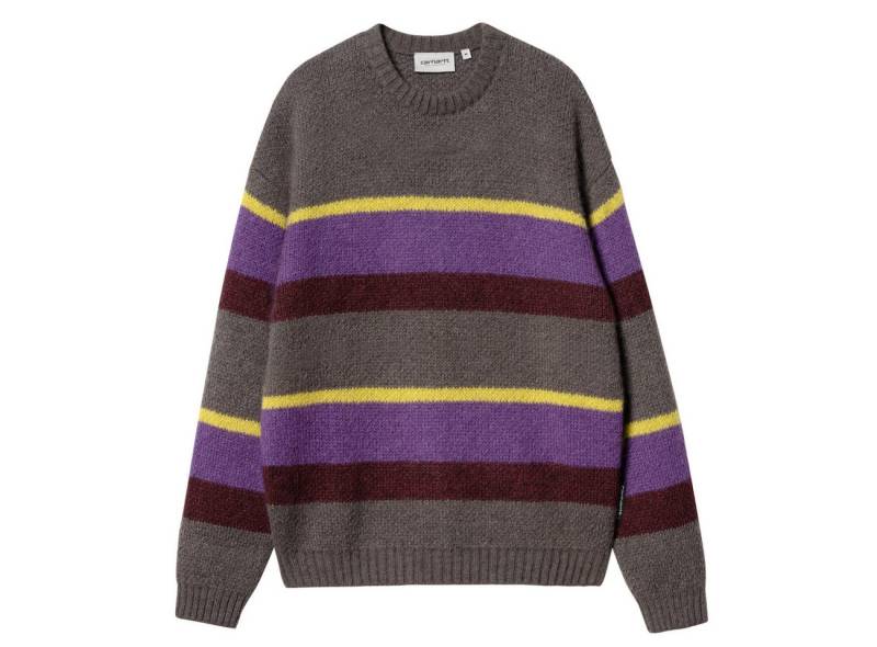 Carhartt WIP Rundhalspullover Carhartt WIP Merton Sweater Herren Sundling Stripe Aura von Carhartt WIP