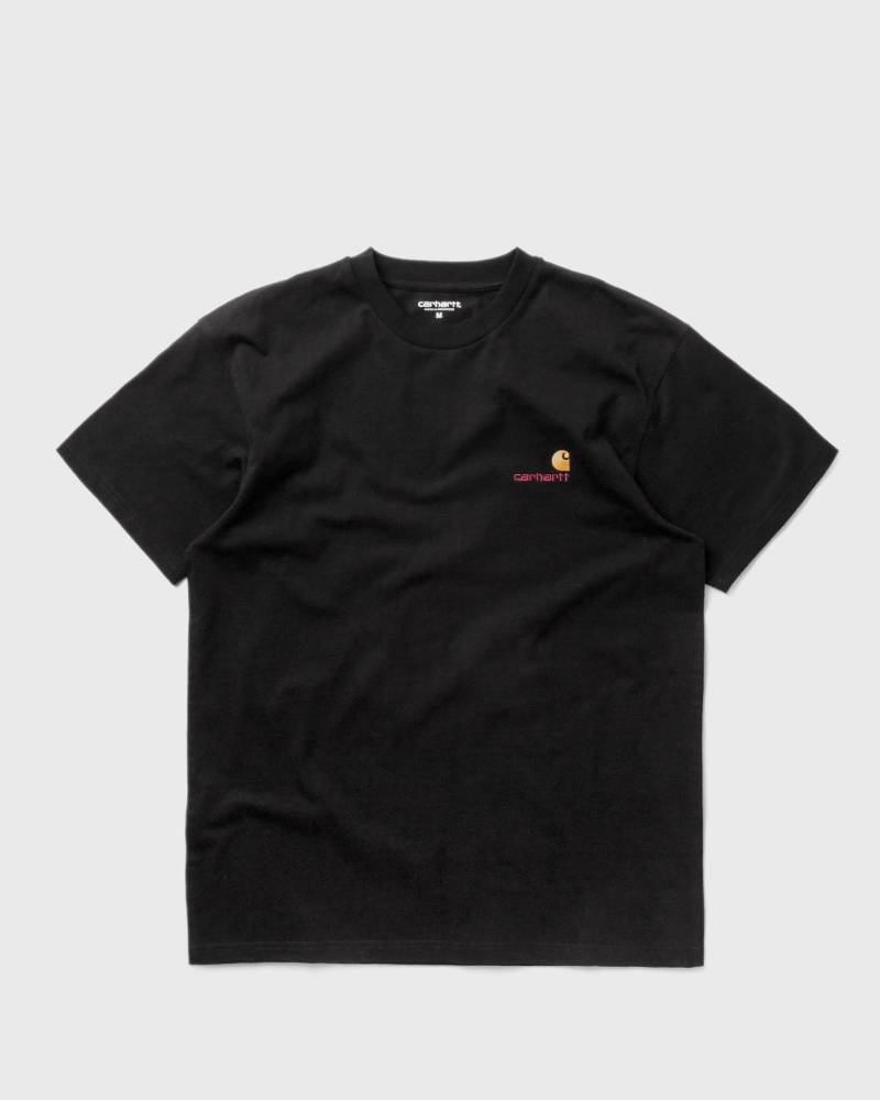 Carhartt WIP S/S American Script T-Shirt men Shortsleeves black in Größe:L von Carhartt WIP