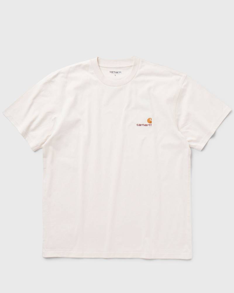 Carhartt WIP S/S American Script T-Shirt men Shortsleeves white in Größe:L von Carhartt WIP