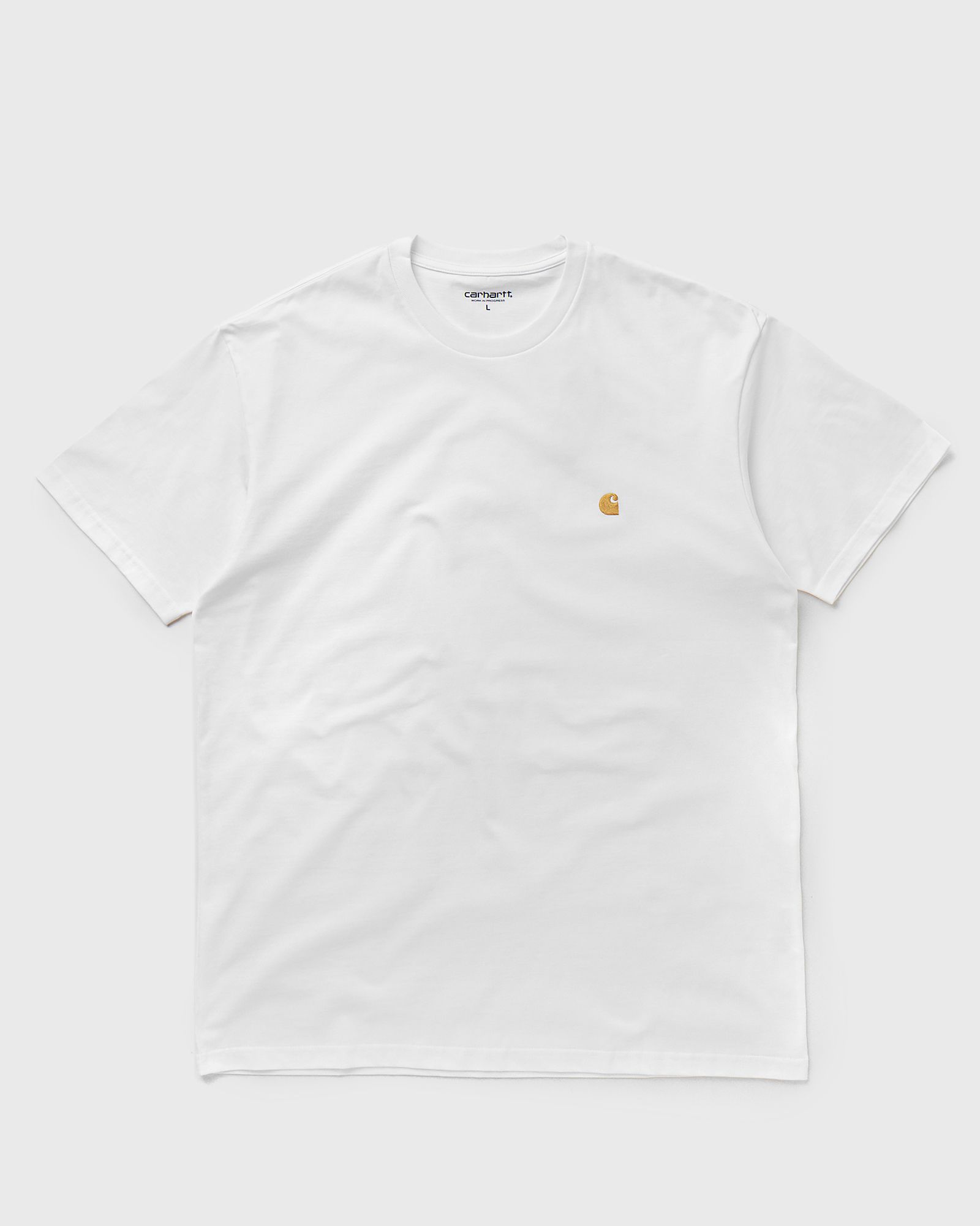 Carhartt WIP S/S Chase T-Shirt men Shortsleeves white in Größe:L von Carhartt WIP