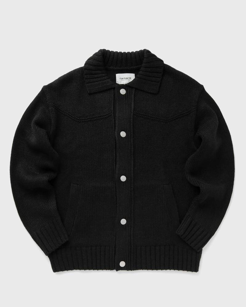 Carhartt WIP Santa Fe Cardigan men Zippers & Cardigans black in Größe:M von Carhartt WIP