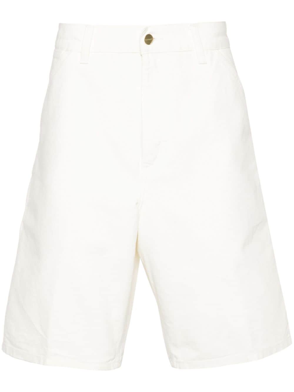 Carhartt WIP Single Knee Shorts - Weiß von Carhartt WIP
