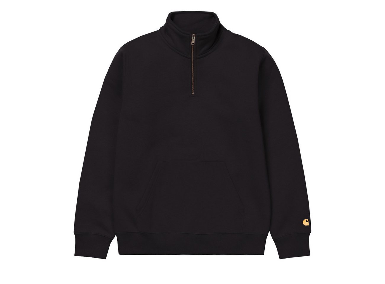 Carhartt WIP Sweatshirt Carhartt WIP Chase Neck Zip Sweat Herren Black Gold Carhartt WIP Sweatshirt Carhartt WIP Chase Neck Zip Sweat Herren Black Gold von Carhartt WIP