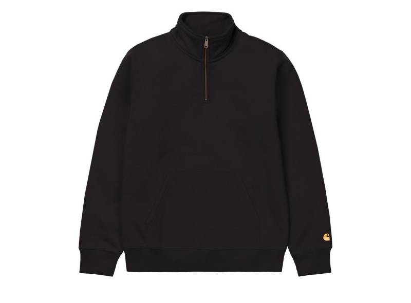 Carhartt WIP Sweatshirt Carhartt WIP Chase Neck Zip Sweat Herren Black Gold Carhartt WIP Sweatshirt Carhartt WIP Chase Neck Zip Sweat Herren Black Gold von Carhartt WIP