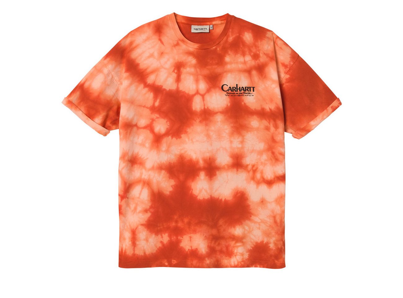 Carhartt WIP T-Shirt Carhartt WIP W' S/S Zonk T-Shirt Damen Elba Grapefruit Black von Carhartt WIP