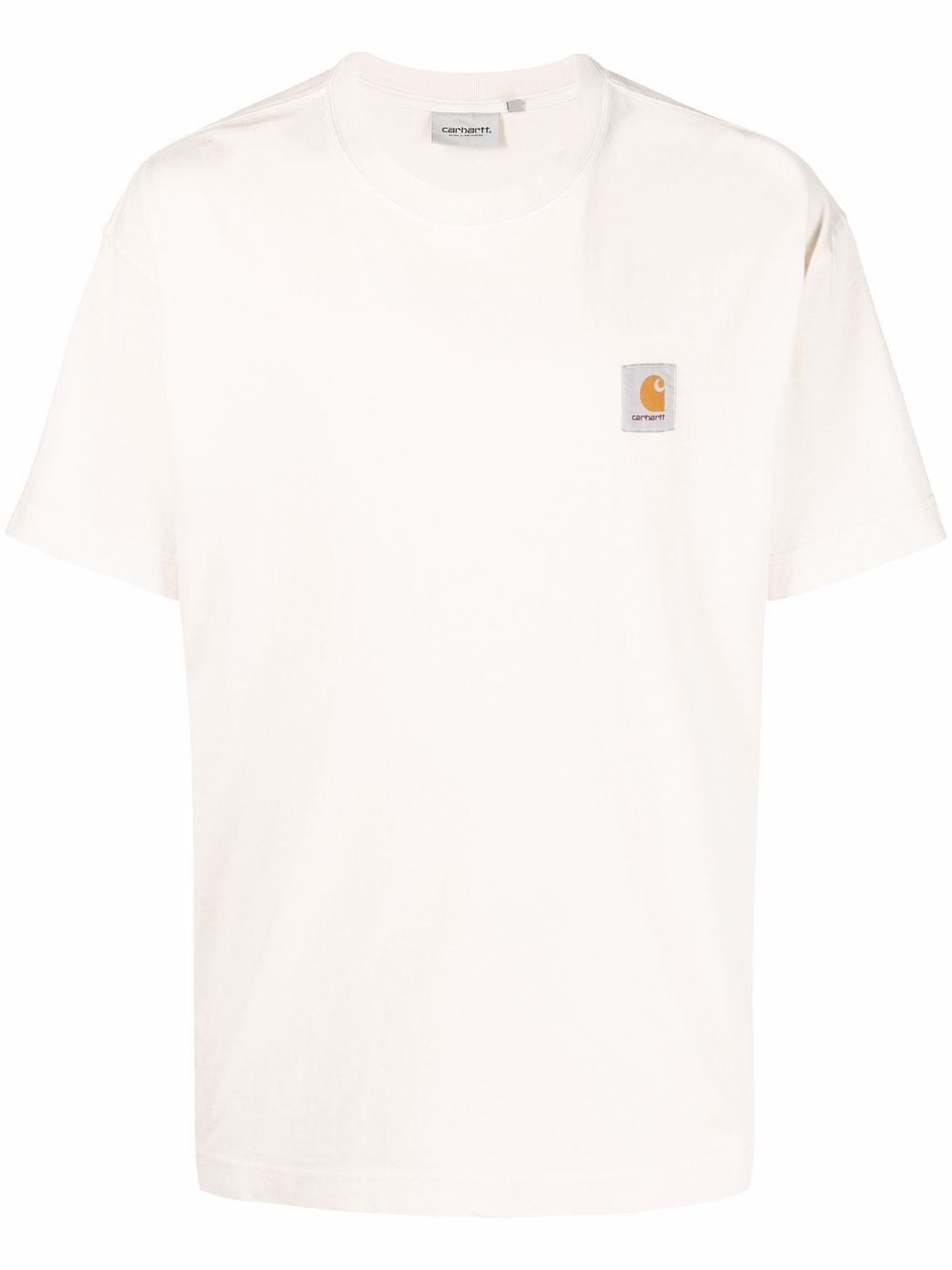 Carhartt WIP T-Shirt mit Logo-Patch - Nude von Carhartt WIP