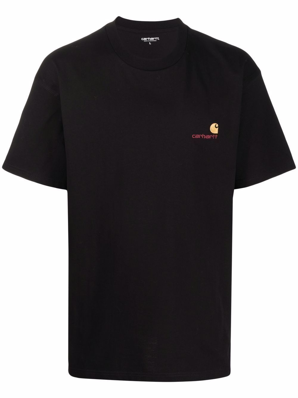 Carhartt WIP T-Shirt mit Logo-Stickerei - Schwarz von Carhartt WIP