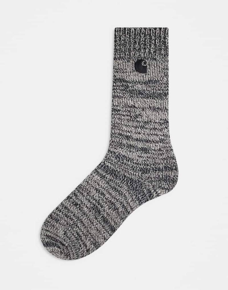 Carhartt WIP - Tony - Socken in Schwarz meliert von Carhartt WIP