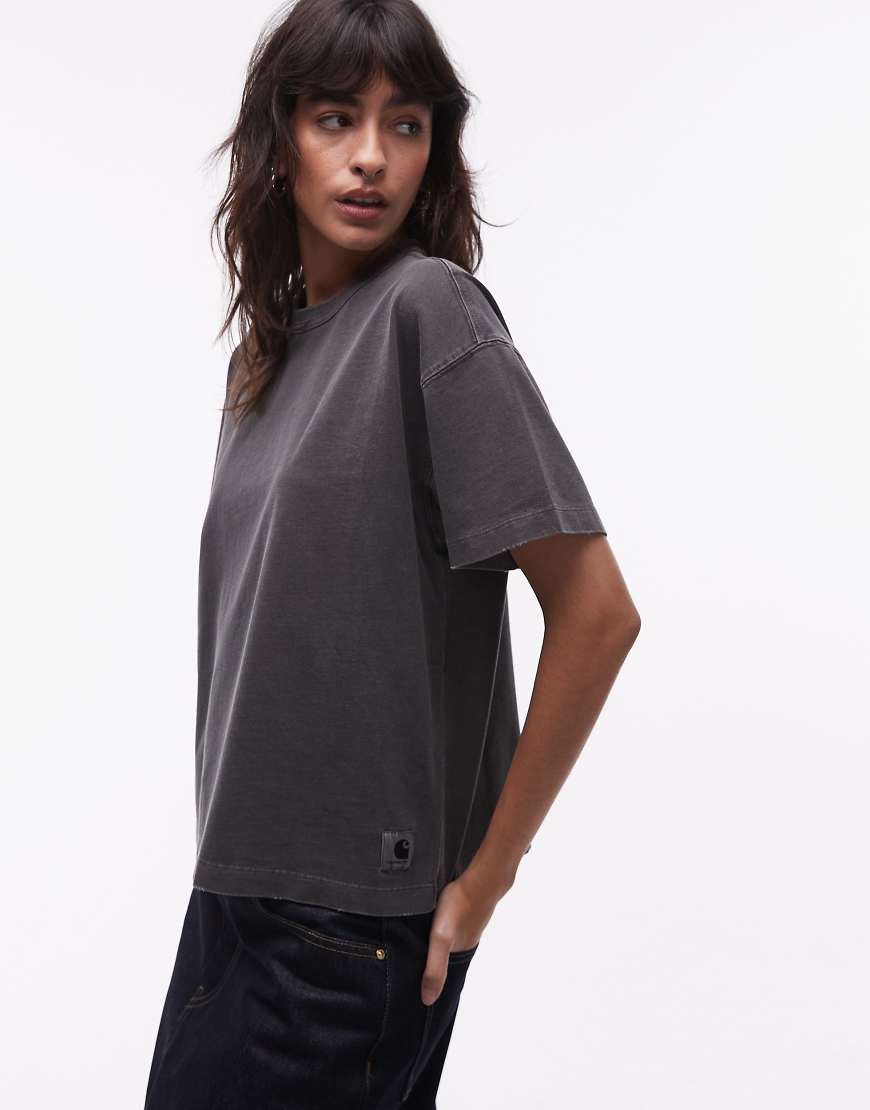 Carhartt WIP - Torian - Oversize-T-Shirt in verwaschenem Schwarz von Carhartt WIP