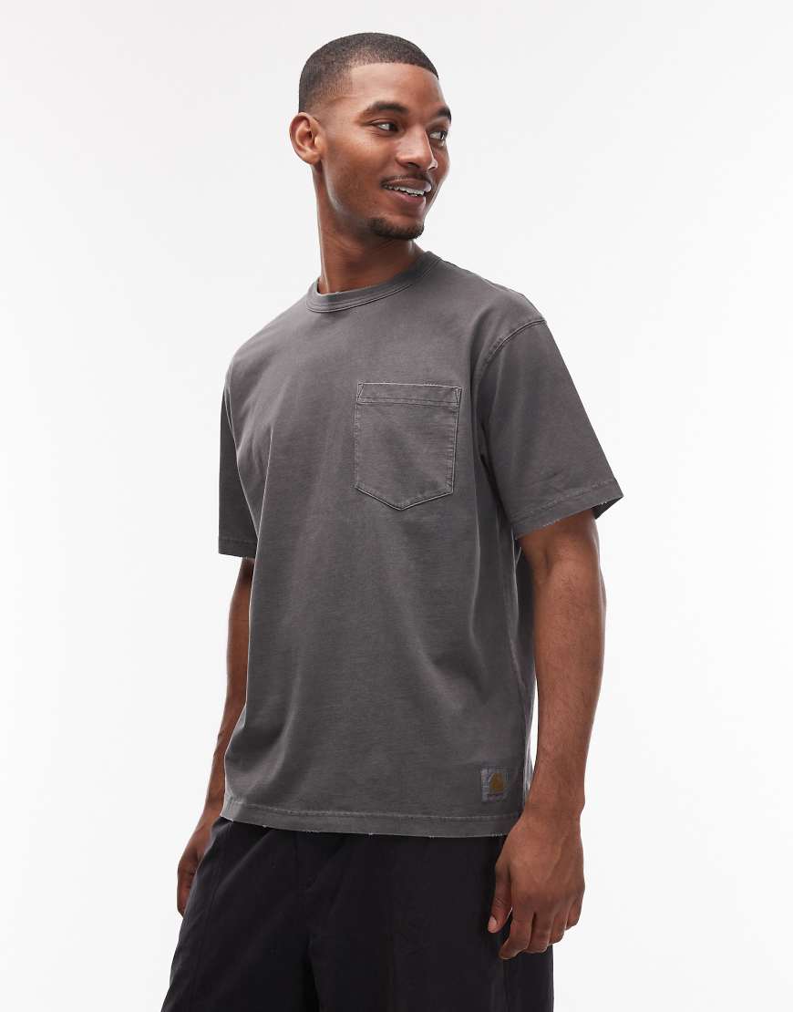 Carhartt WIP - Torion - Oversize-T-Shirt in verwaschenem Schwarz von Carhartt WIP