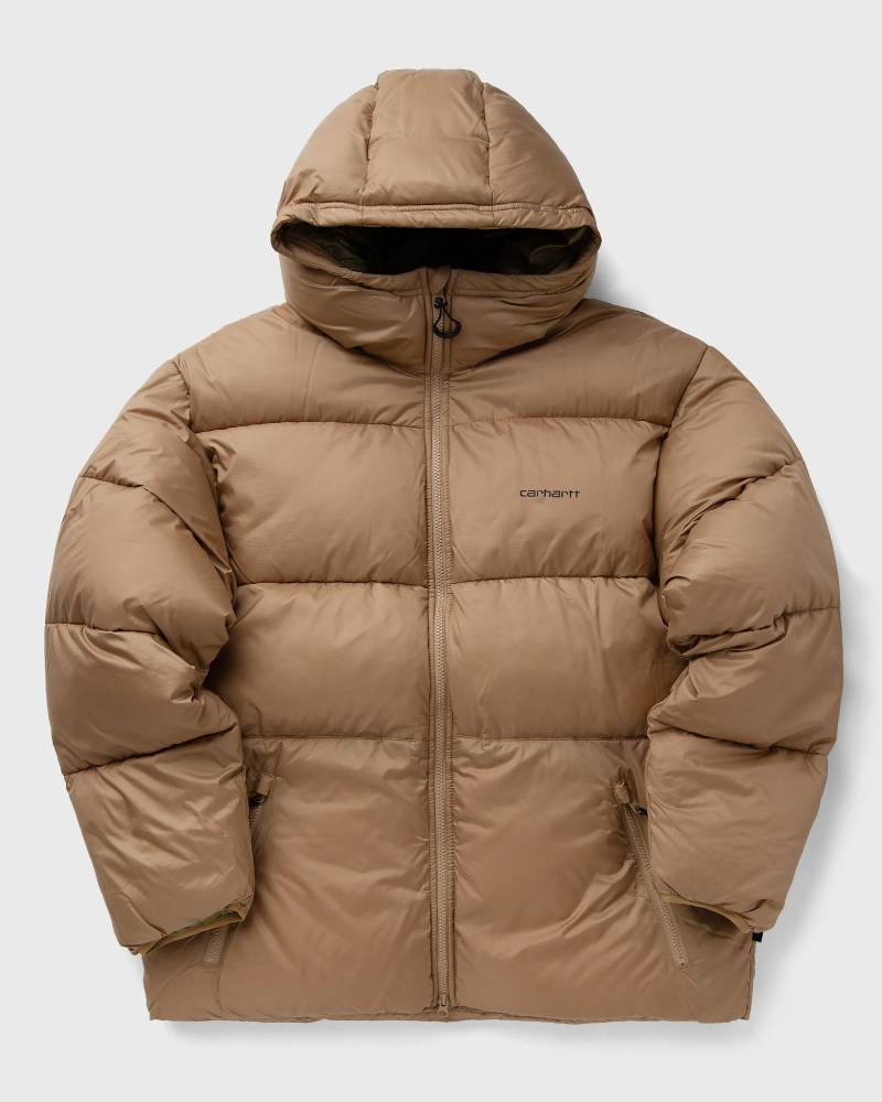Carhartt WIP Toronto Jacket men Down & Puffer Jackets brown in Größe:L von Carhartt WIP