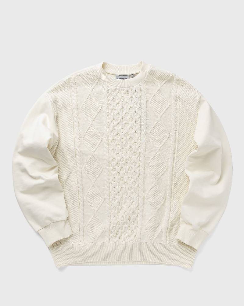 Carhartt WIP Tridon Sweater men Pullovers beige in Größe:L von Carhartt WIP