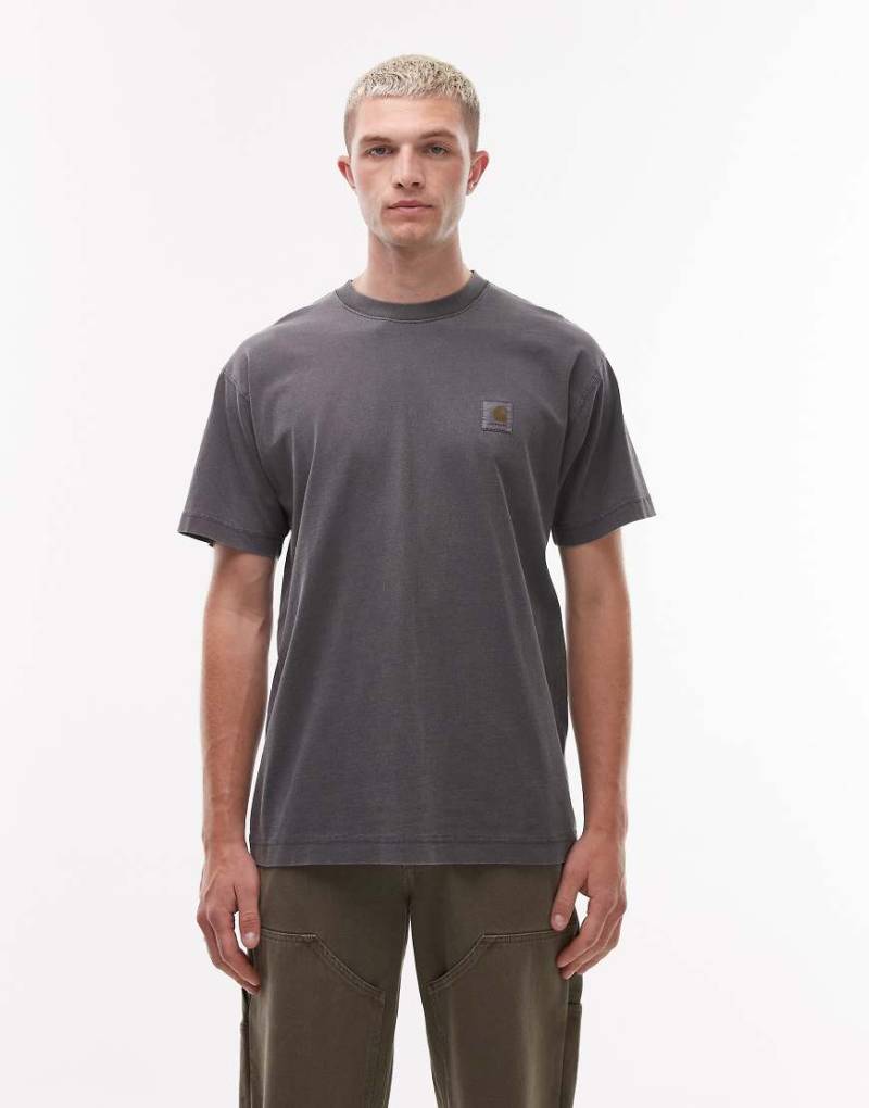 Carhartt WIP - Vista - Loose-Fit-T-Shirt in gewaschenem Schwarz von Carhartt WIP