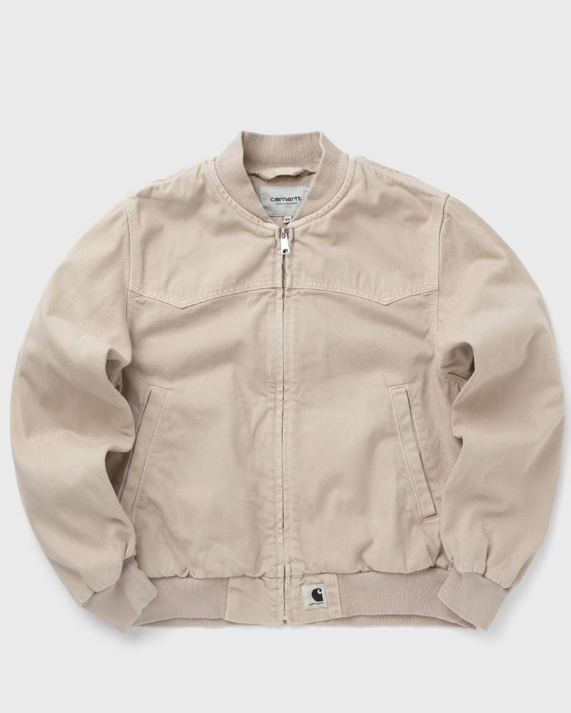 Carhartt WIP WMNS OG Santa Fe Bomber women Bomber Jackets beige in Größe:L von Carhartt WIP