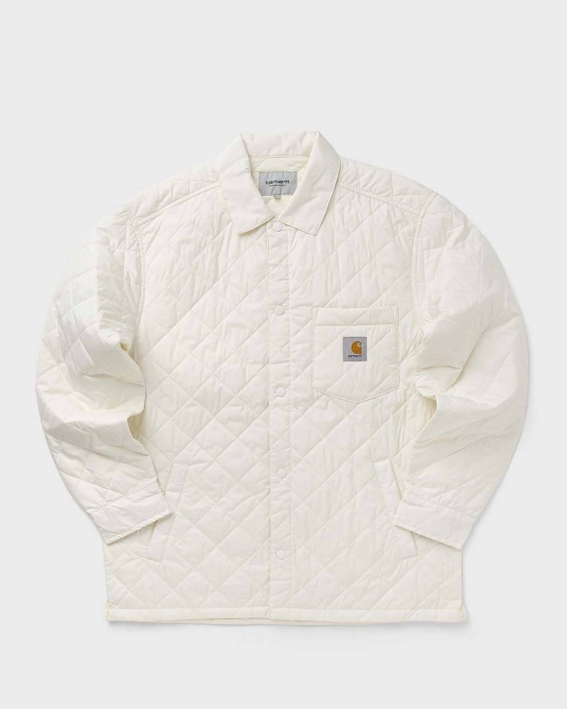 Carhartt WIP Wadeson Shirt Jacket men Bomber Jackets white in Größe:L von Carhartt WIP