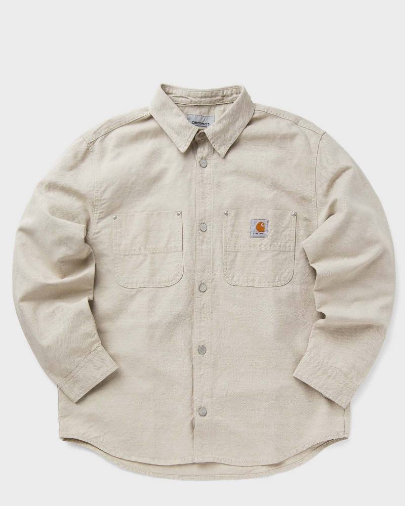 Carhartt WIP Walter Shirt Jacket men Overshirts beige in Größe:L von Carhartt WIP