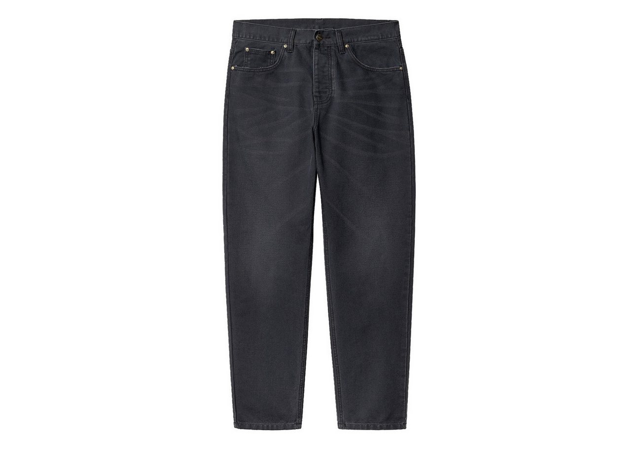 Carhartt WIP Weite Jeans Carhartt WIP Newel Pant Herren Soot Aged Canvas von Carhartt WIP