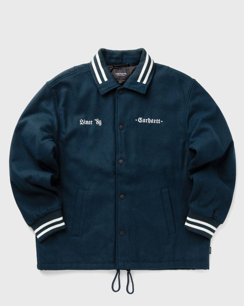 Carhartt WIP Wool Coach Jacket men Bomber Jackets|College Jackets white in Größe:XXL von Carhartt WIP